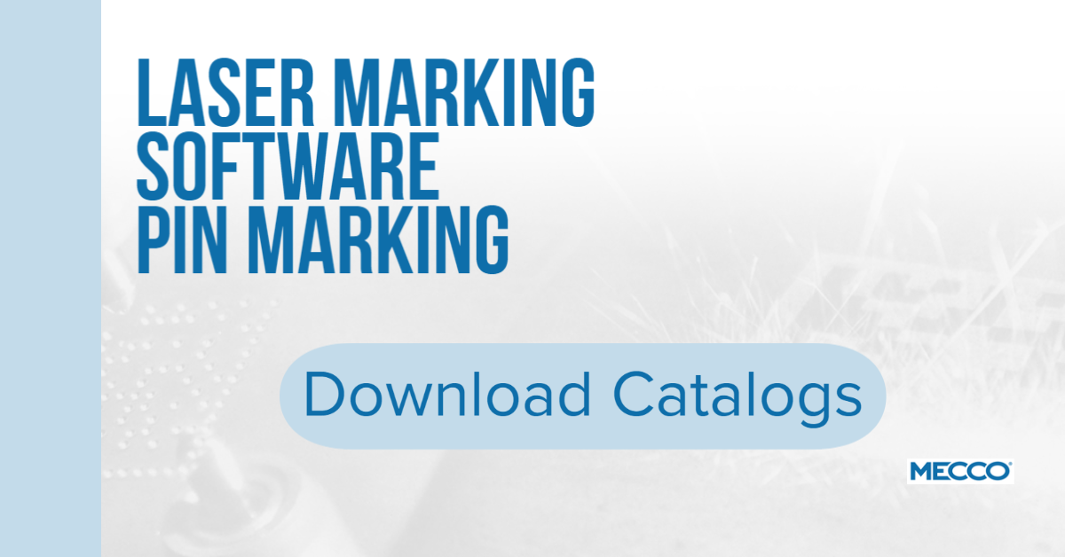 Download MECCO product catalogs: laser marking and pin marking