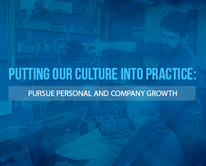 Pursue personal and company growth