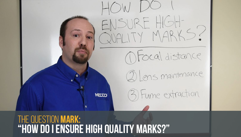 Ask an Engineer on how to ensure high-quality marks