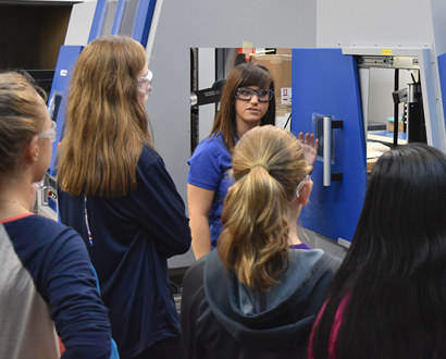STEM Students Touring MECCO