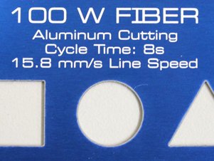 Fiber Laser Cutting Sample